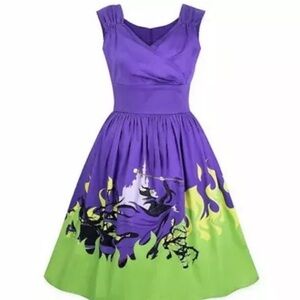 Disney Parks dress shop maleficent dress size medium.
